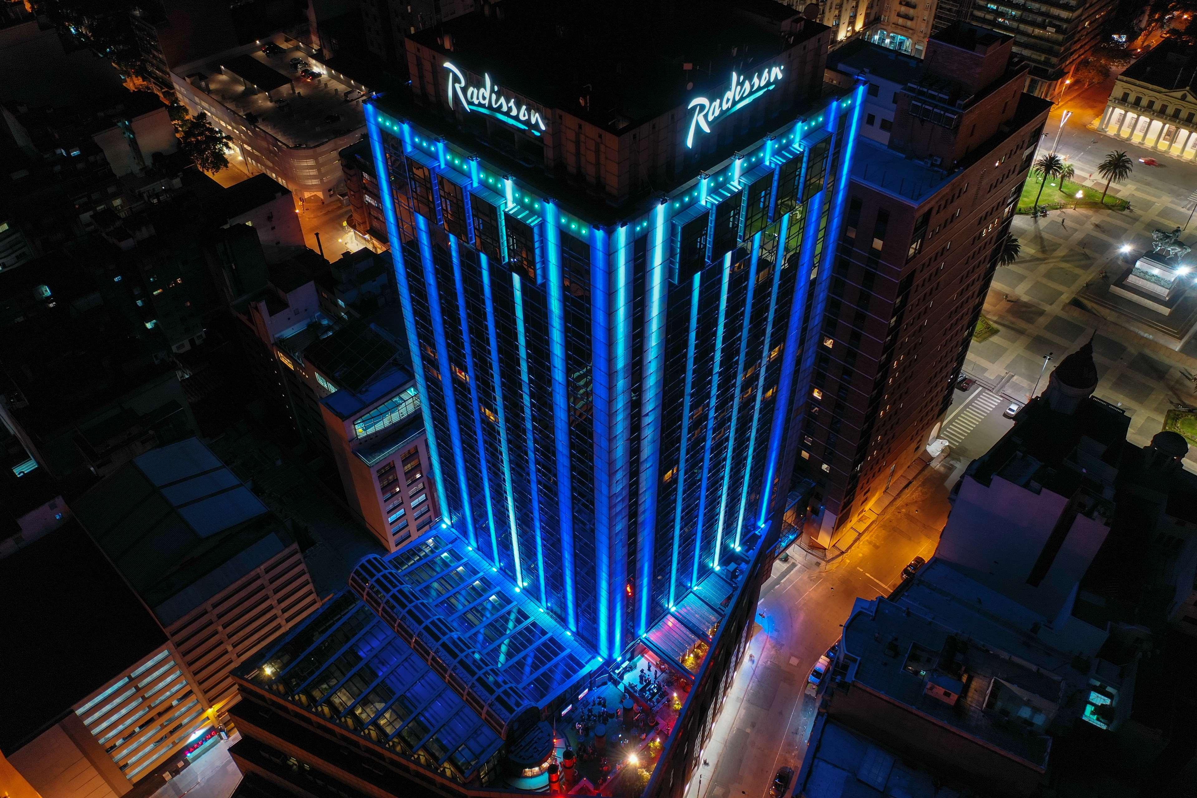 Radisson Montevideo Victoria Plaza Hotel Exteriör bild
